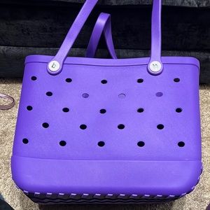 Large purple Bogg bag